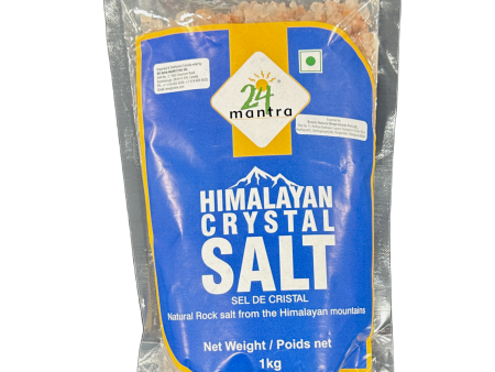 24 Mantra Organic Crystal Himalayan Salt 1Kg Discount