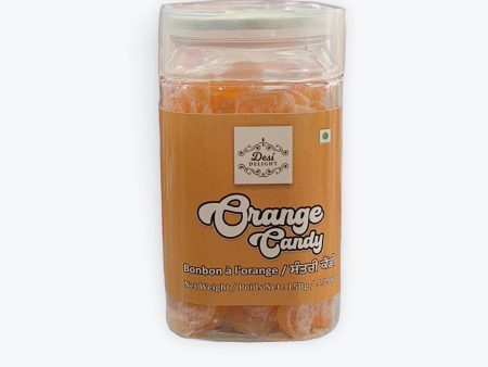 Desi Delight Orange Candy 150g Supply