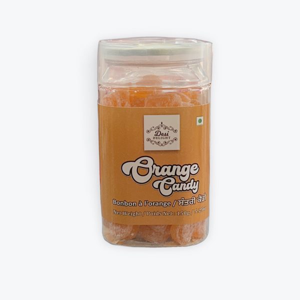 Desi Delight Orange Candy 150g Supply