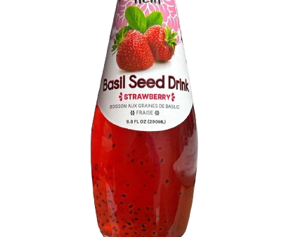 Alia Basil Seed Drink Strawberry 290ml Sale