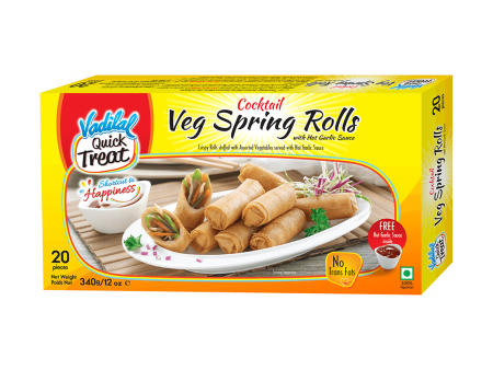 Vadilal Cocktail Veg Spring Roll 350g Cheap