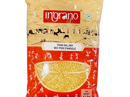 Ingrano Toor Dal Dry 4lb Fashion