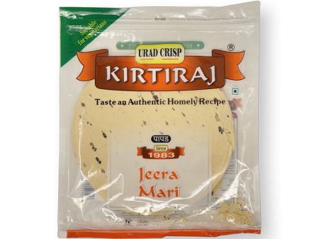 Kirtiraj Jeera Mari Papad 200g Online now