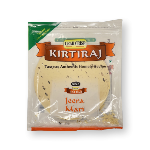 Kirtiraj Jeera Mari Papad 200g Online now