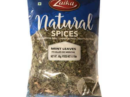 Zaika Dry Mint Leaves 50gm For Cheap