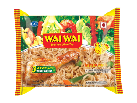 Wai Wai Instant Noodles Chicken Hot on Sale