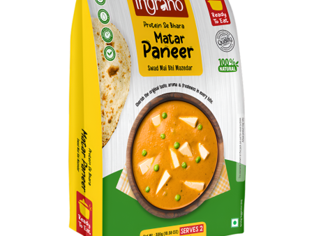 Ingrano Ready To Eat Matar Paneer 285g Online