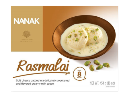 Nanak Rasmalai (8pc) 454g For Cheap