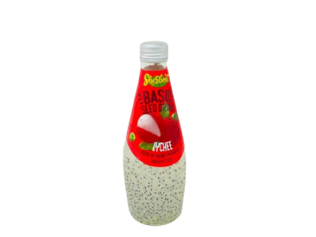 Alia Basil Seed Drink Lychee 290ml Fashion