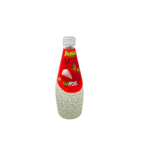 Alia Basil Seed Drink Lychee 290ml Fashion