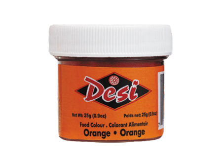 Desi Orange Food Color 25g For Discount