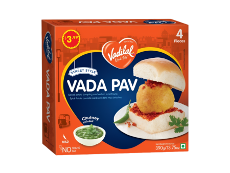 Vadilal Frozen Vada Pav 360g Hot on Sale