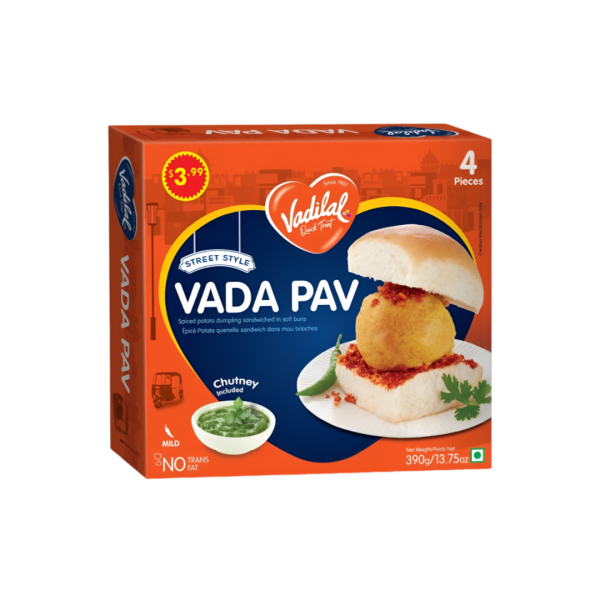 Vadilal Frozen Vada Pav 360g Hot on Sale