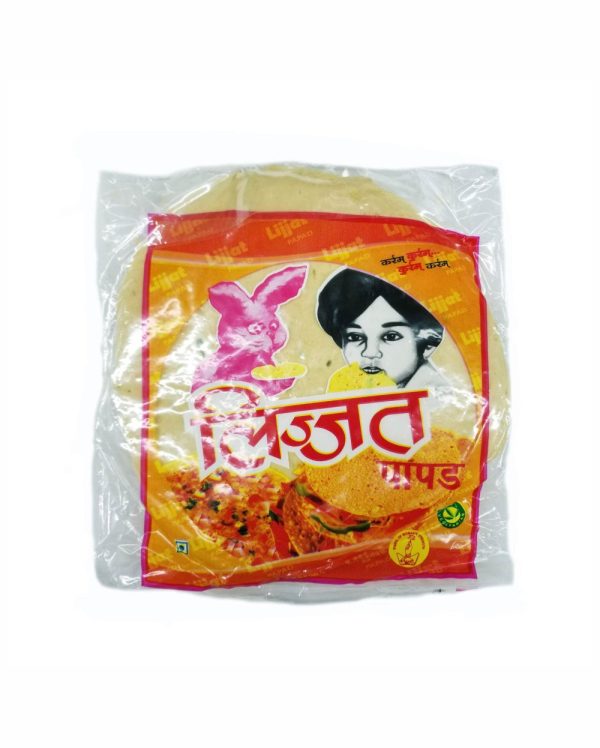 Lijjat Papad Cumin (jeera) 200g (papadums) Online