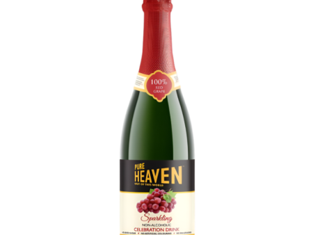 Pure Heaven Red Grape Sparkling Drink 750ml Cheap