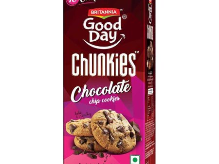 Britannia Good day Chunkies Chocolate chip cookies 75gm Hot on Sale