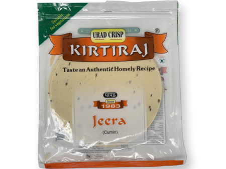 Kirtiraj Jeera Papad 200g Online now