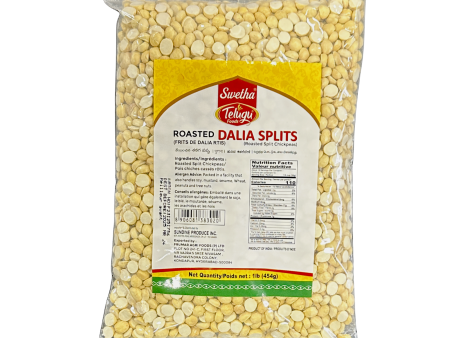 Telugu Foods Roasted Dalia Splits 1lb Hot on Sale