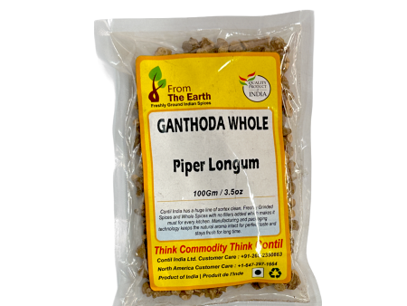 From The Earth Piper Longum (Ganthoda) 100g Fashion