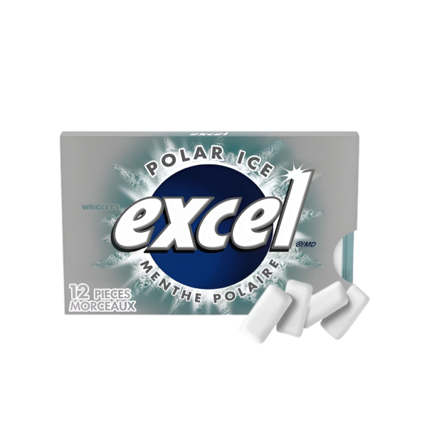 Excel Polar Ice Sugar-Free Gum (12pcs) Hot on Sale