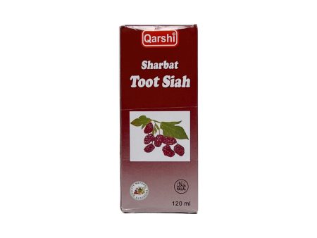 Qarshi Toot Siah Sharbat 120ml For Discount