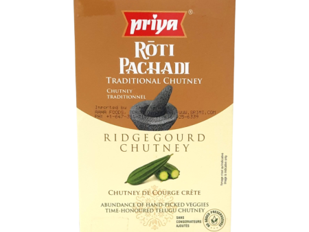 Priya Ridge Gourd Chutney 100g For Cheap