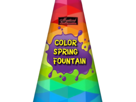 Mystical Colour Spring Fountain Hot on Sale