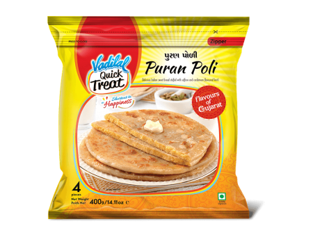 Vadilal Puran Poli 400g (4 Pcs) Discount