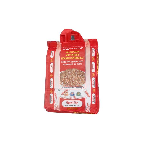 Quality Palakadan Matta Rice 8lb For Discount