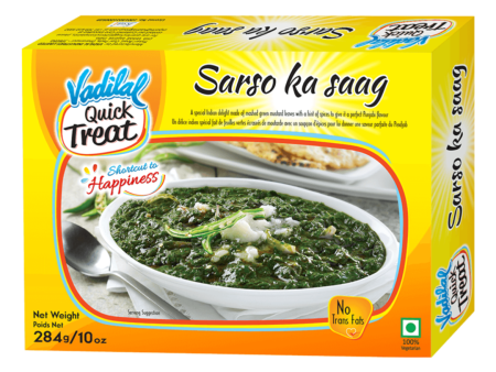 Vadilal Frozen Sarso Ka Saag 284g on Sale