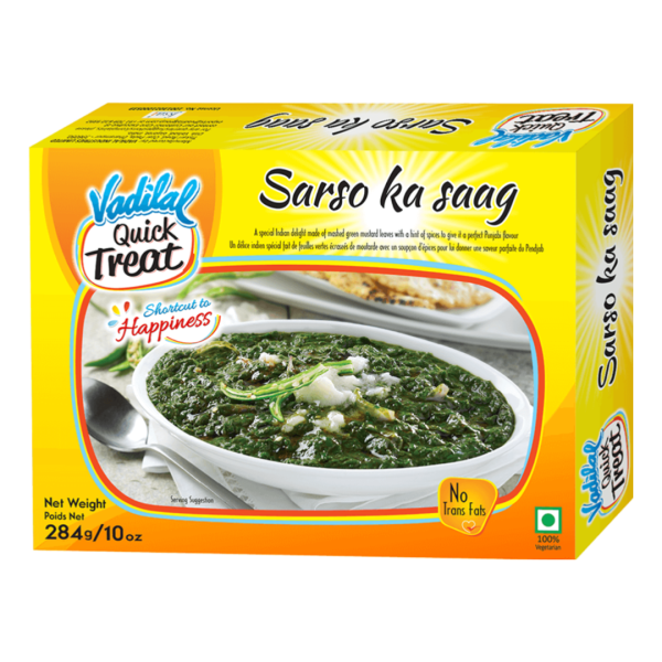 Vadilal Frozen Sarso Ka Saag 284g on Sale