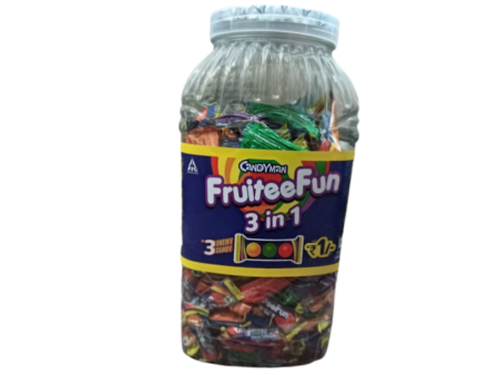 Candyman Fruiteefun 3 in 1 candy 330g Hot on Sale