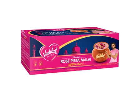 Vadilal Rose Pista Matka Kulfi 200ml Online Hot Sale