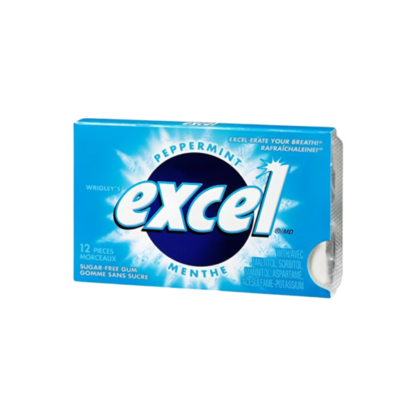 Excel Peppermint Sugar-Free Gum (12 Pcs) Online Hot Sale