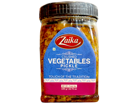 Zaika Crushed Vegetables Pickle 650gm Online