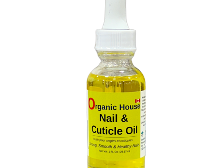 Organic House Nail & Cuticle Oil 1 Oz. Online Hot Sale