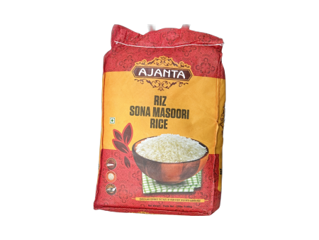 Ajanta Sona Masoori Rice 20lb For Discount