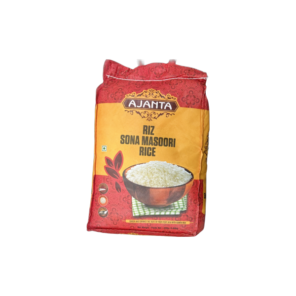 Ajanta Sona Masoori Rice 20lb For Discount