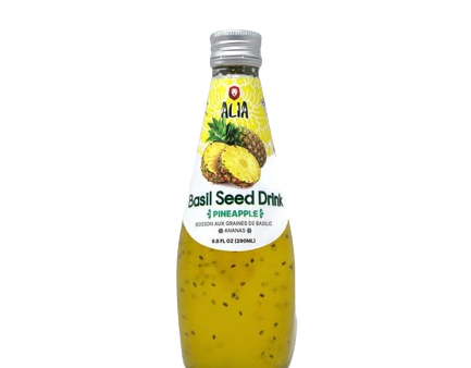 Alia Basil Seed Drink Pineapple 290ml Discount