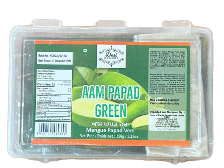 Desi Delight Aam Papad Green 150g Online Hot Sale