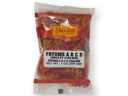 Shivani Alphabet Fryums 200g Sale