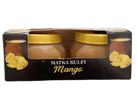 King Kulfi Mango Matka Ice Cream (2x100ml) For Discount