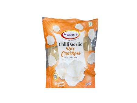 Maniarr’s Chilli Garlic Rice Crackers 200g Online