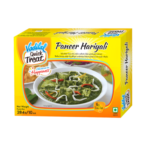 Vadilal Paneer Hariyali 284g For Sale