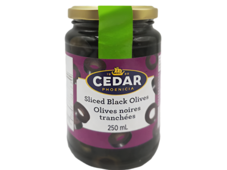 Cedar Black Olive Sliced 250ml Online Hot Sale