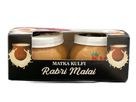 King Kulfi Rabri Malai Matka Ice Cream (2x100ml) Online now