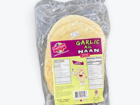 Canteen Foods Garlic Naan 425g Online Hot Sale