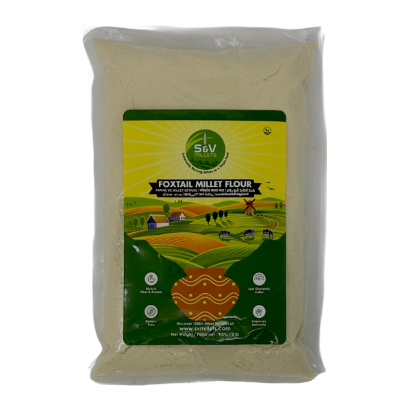 S&V Foxtail Millet Flour 2lb Supply