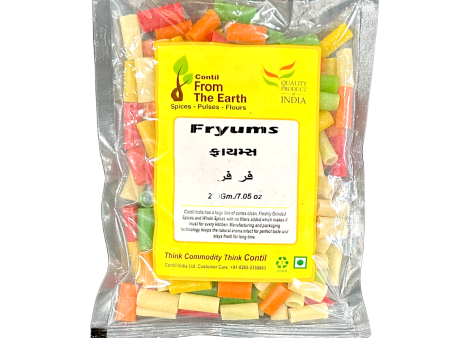 From The Earth Fryums (Pipe) 200g Online now