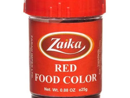 Zaika Food Color Red 25gm Discount